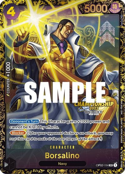 Borsalino (Championship 2023) card art