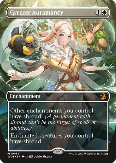Greater Auramancy (Anime Borderless) card art