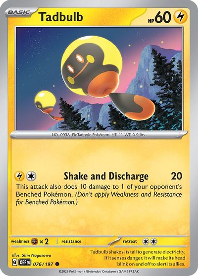 Tadbulb 076/197 card art