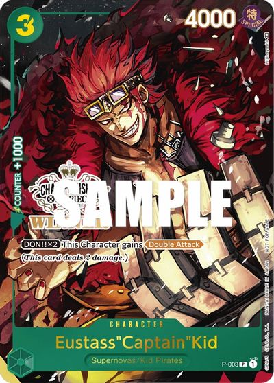 Eustass"Captain"Kid (Store Championship Vol. 2 Winner) card art