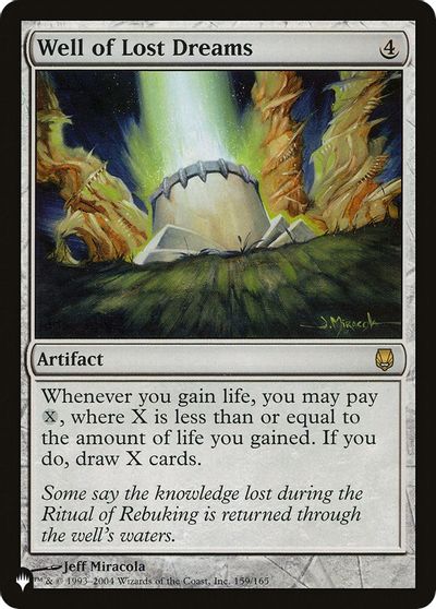 Well of Lost Dreams card art
