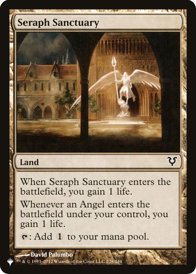 Seraph Sanctuary card art