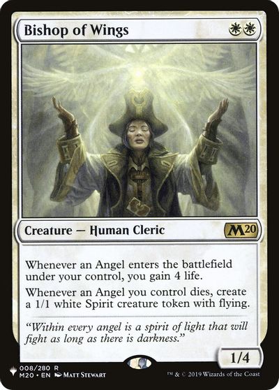Bishop of Wings card art