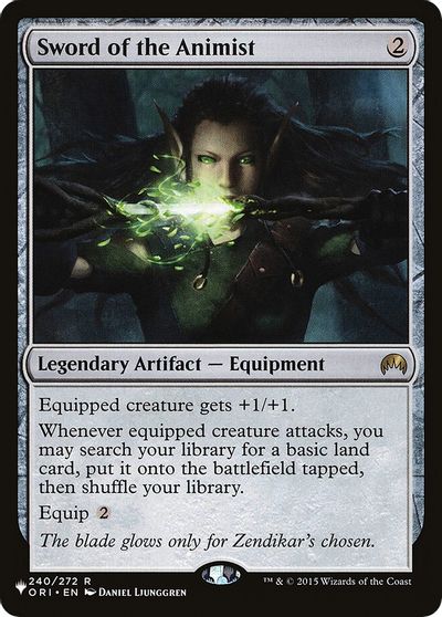 Sword of the Animist (ORI) card art