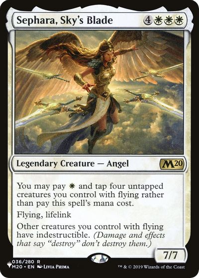 Sephara, Sky's Blade card art