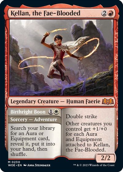 Kellan, the Fae-Blooded card art
