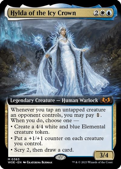 Hylda of the Icy Crown (Extended Art) card art