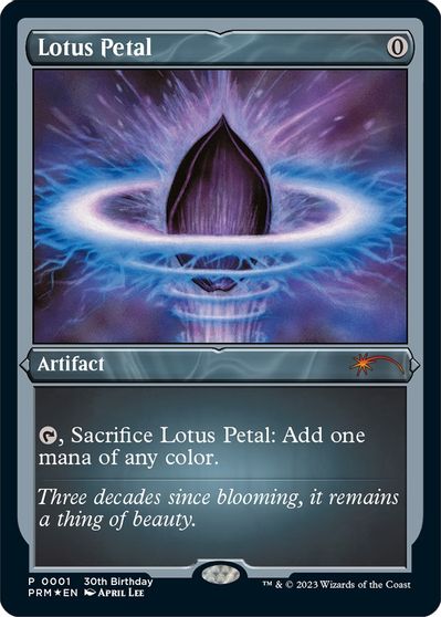 Lotus Petal (Foil Etched) card art