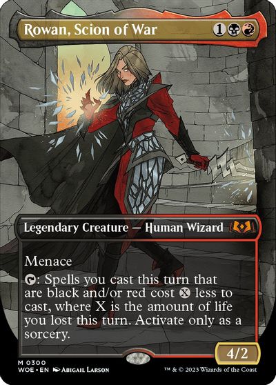 Rowan, Scion of War (Borderless) card art