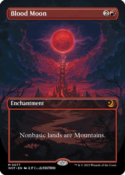 Blood Moon (Anime Borderless) card art