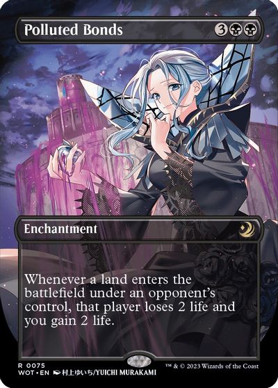 Polluted Bonds (Anime Borderless) card art