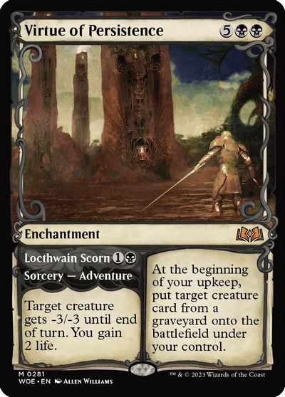 Virtue of Persistence (Showcase) card art