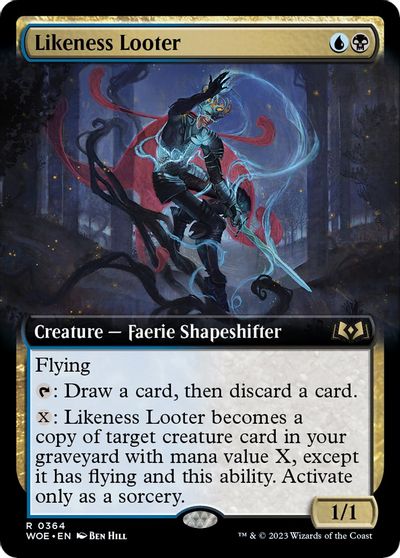 Likeness Looter (Extended Art) card art