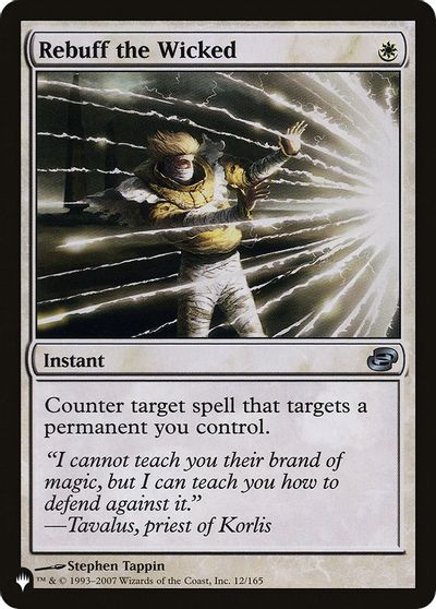 Rebuff the Wicked card art