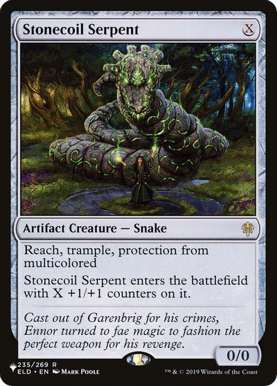 Stonecoil Serpent card art