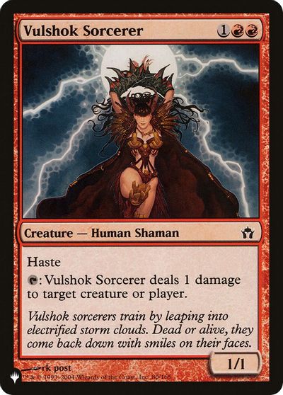 Vulshok Sorcerer card art