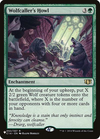 Wolfcaller's Howl card art