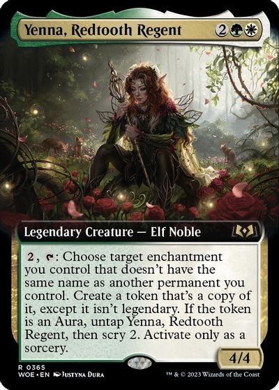 Yenna, Redtooth Regent (Extended Art) card art