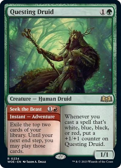 Questing Druid card art