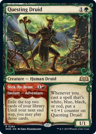 Questing Druid (Showcase) card art