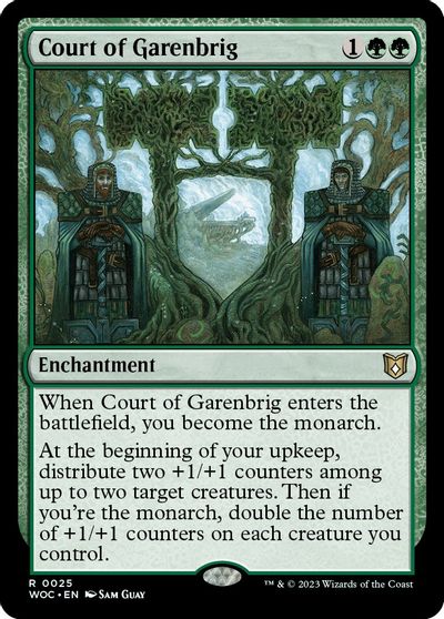 Court of Garenbrig card art