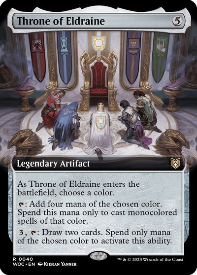 Throne of Eldraine (Extended Art) card art