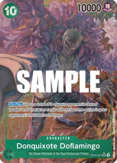 Donquixote Doflamingo (031) (Alternate Art) card art