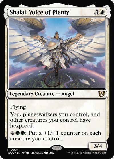 Shalai, Voice of Plenty card art