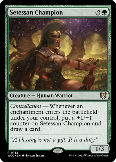 Setessan Champion card art