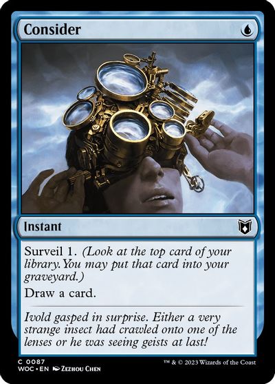 Consider card art