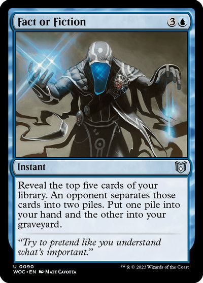 Fact or Fiction card art