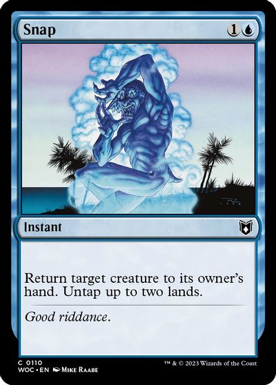 Snap card art
