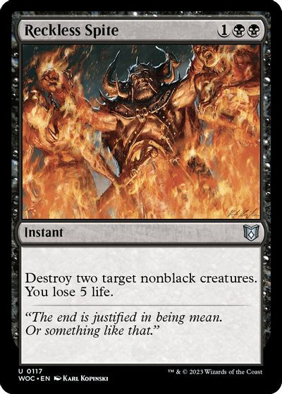 Reckless Spite card art