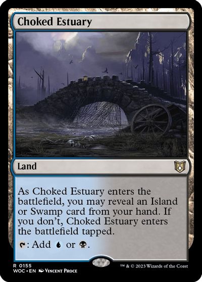 Choked Estuary card art