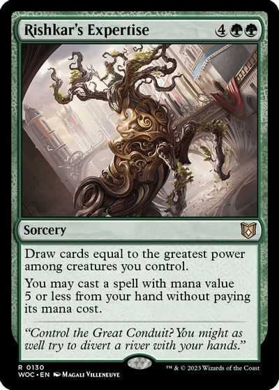 Rishkar's Expertise card art