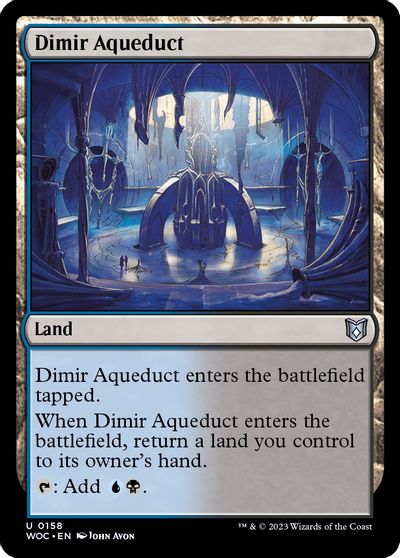 Dimir Aqueduct card art