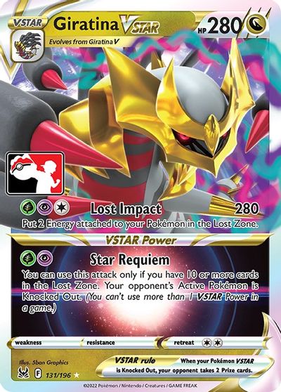 Giratina VSTAR card art