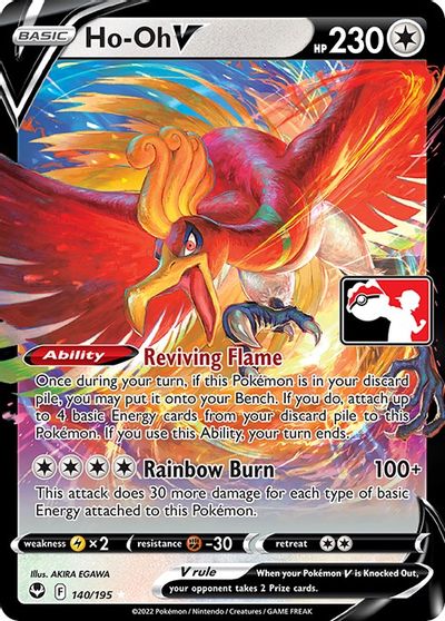 Ho-Oh V card art
