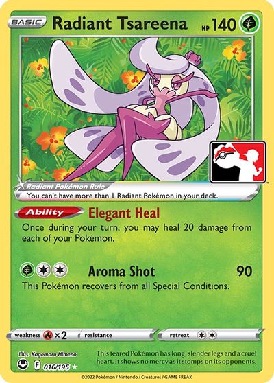 Radiant Tsareena - 016/195 card art