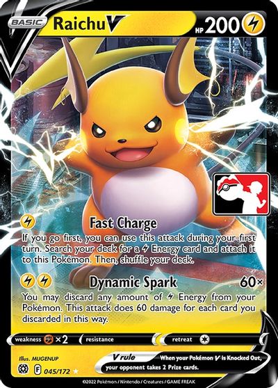 Raichu V card art