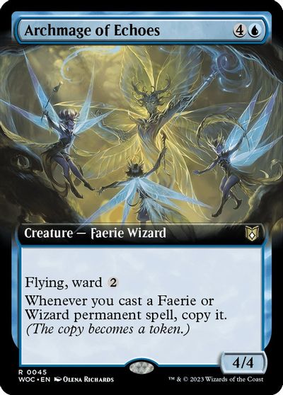 Archmage of Echoes (Extended Art) card art