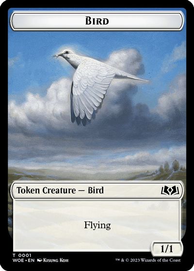 Bird Token card art