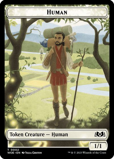 Human Token card art