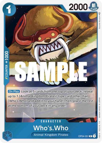 Who's.Who card art