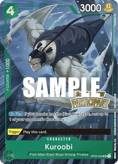 Kuroobi (Online Regional 2023) [Participant] card art