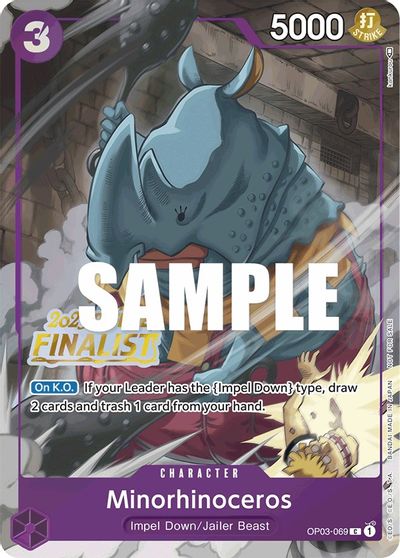 Minorhinoceros (Offline Regional 2023) [Finalist] card art