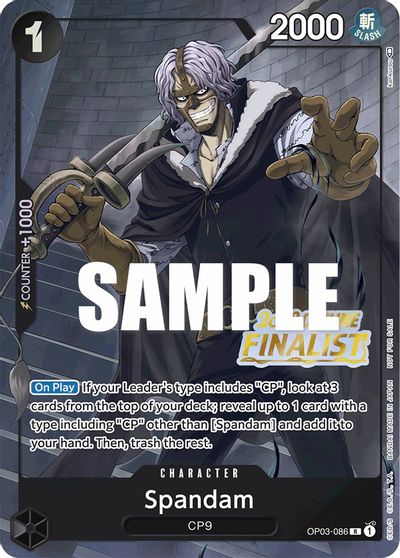 Spandam (Offline Regional 2023) [Finalist] card art