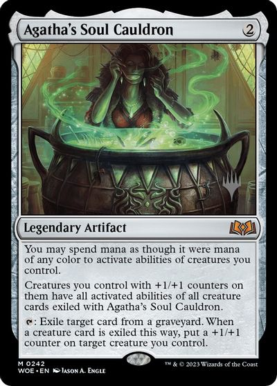 Agatha's Soul Cauldron card art