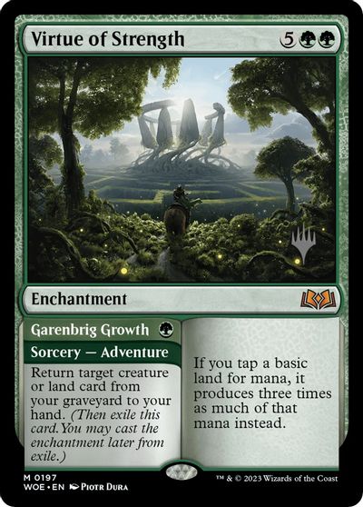 Virtue of Strength card art