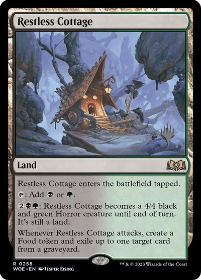 Restless Cottage card art